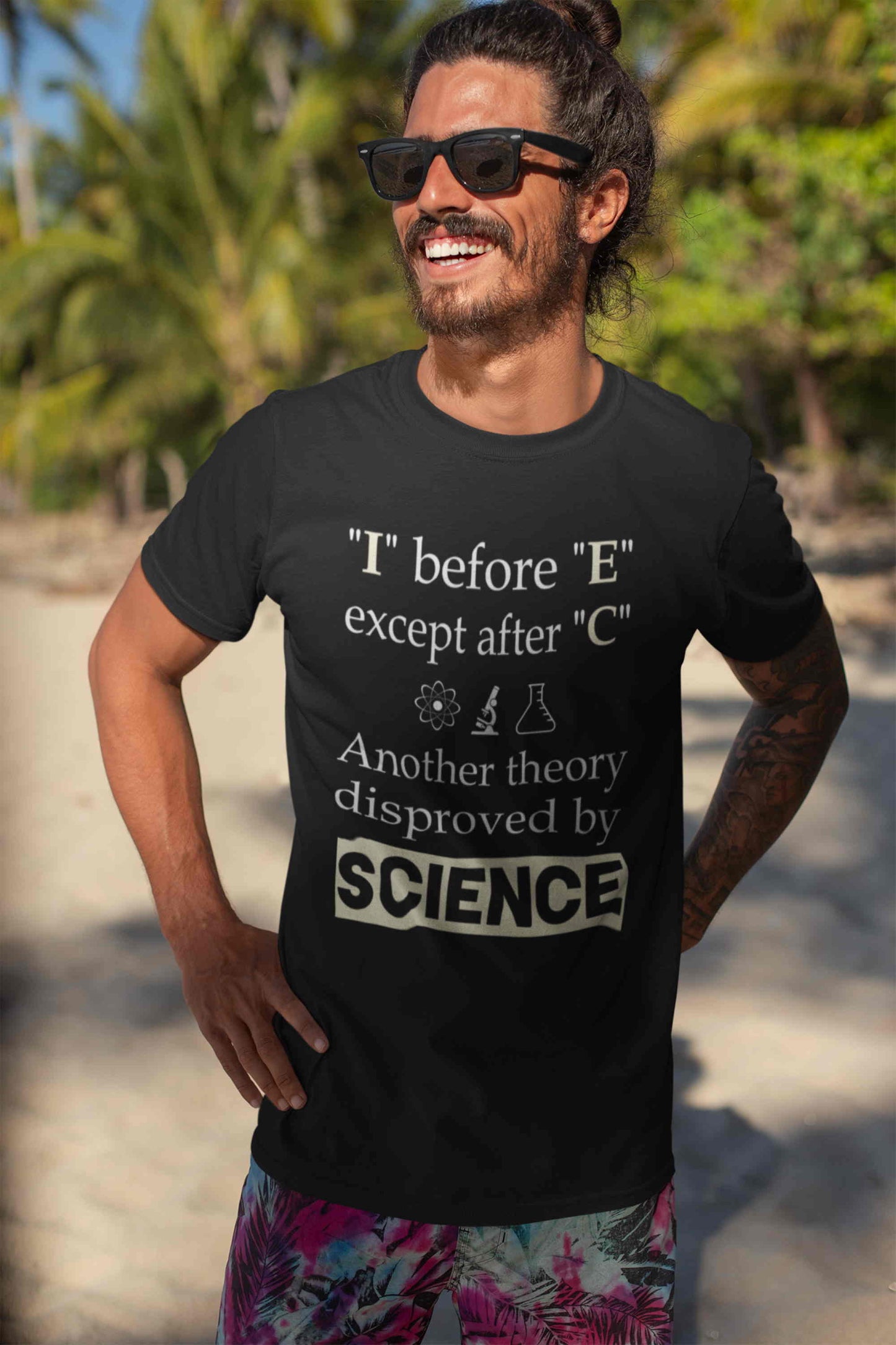 I before E except after C. Another theory disproved by science.