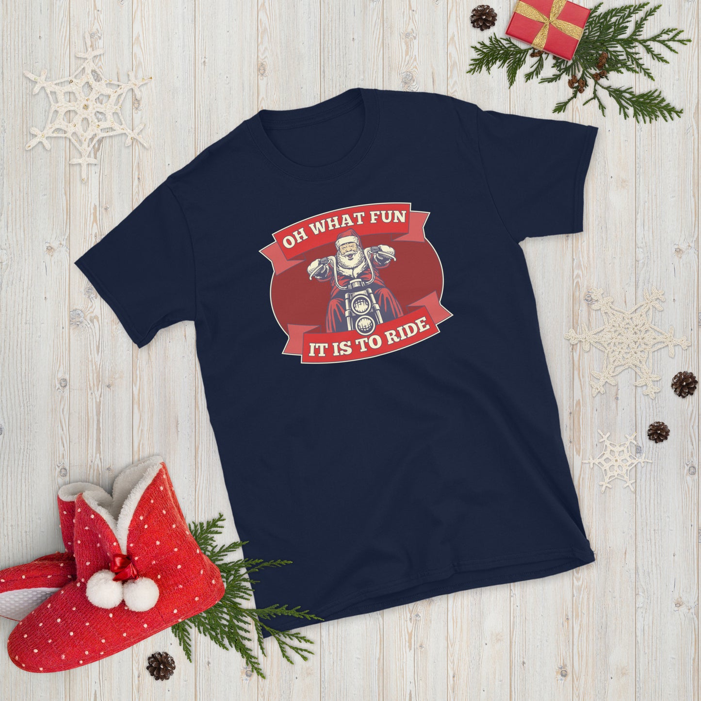 Oh What Fun It Is To Ride.  Short-Sleeve Unisex T-Shirt