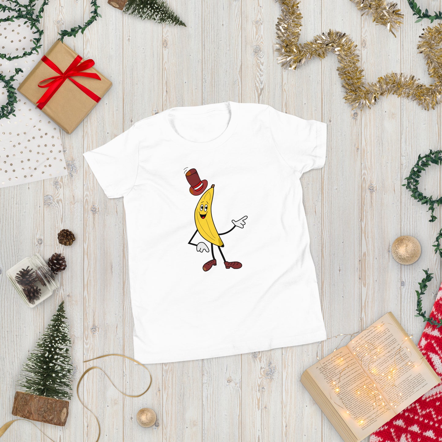 Banana Dandy. Kids Heavy Cotton Tee